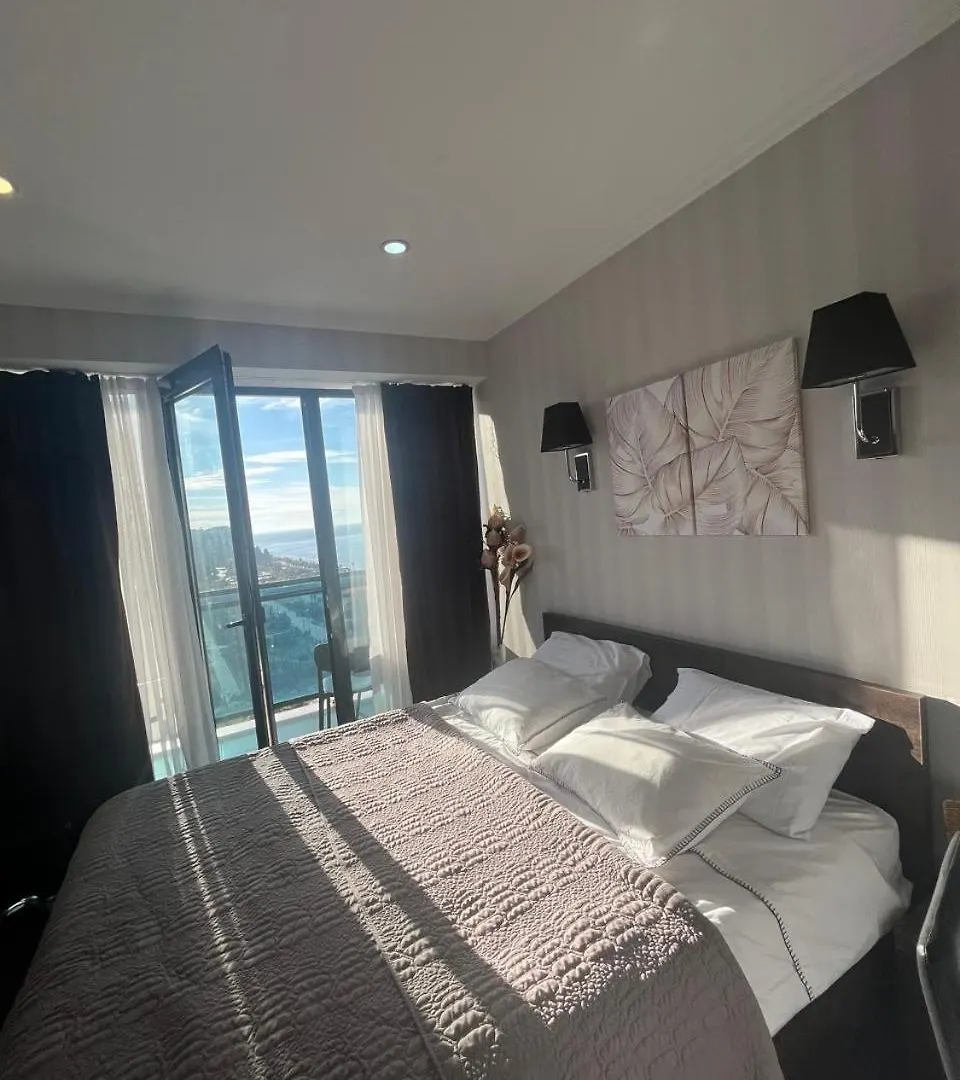 Апартаменты С Обзорным Видом На Море И Бульвар Orbi Beach Tower Batumi Apartment